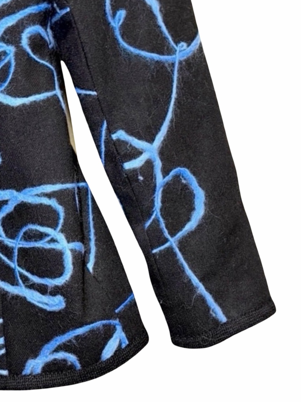 Carlisle Designer Jacket & Skirt Set | Abstract Blue Art Print - Picture 11 of 14
